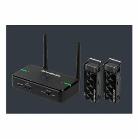 ABACUS Dual Wireless Microphone System with Smart Pair Charging Station - Black AB2939001